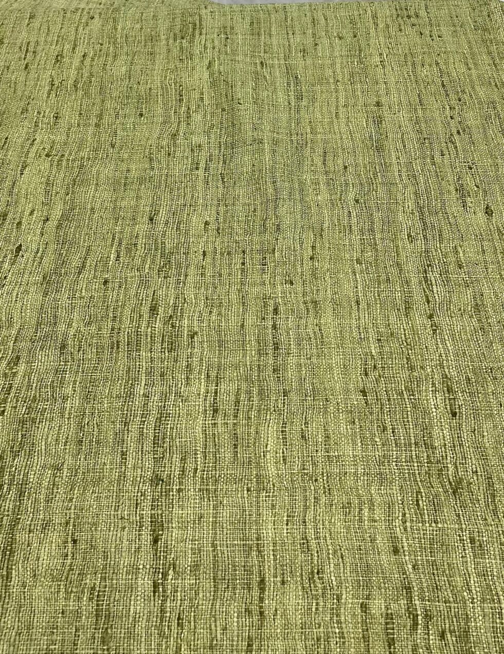Seda Rústica Verde Aceituna - Imagen 2