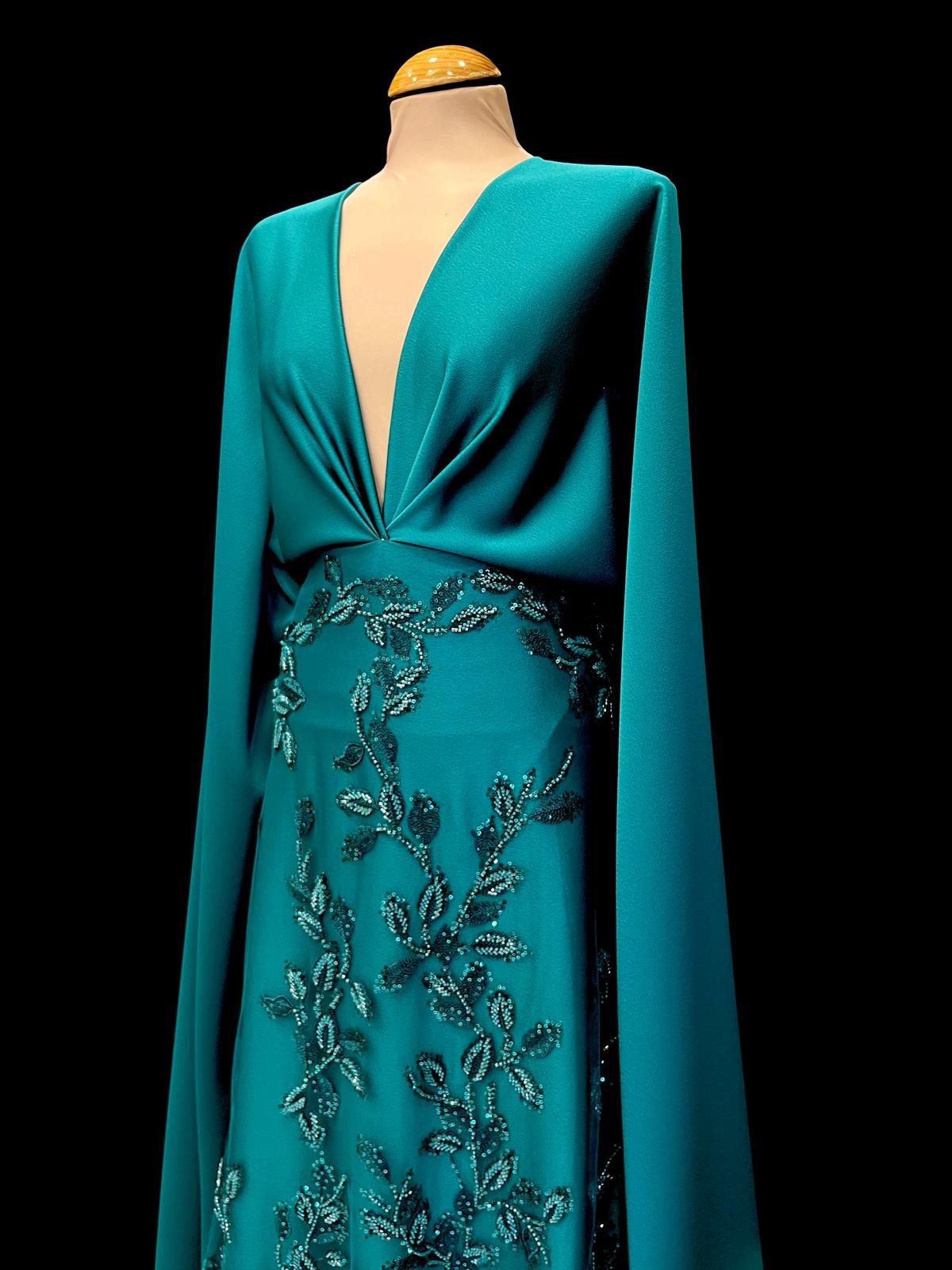 Crep Satén Petróleo - Imagen 3