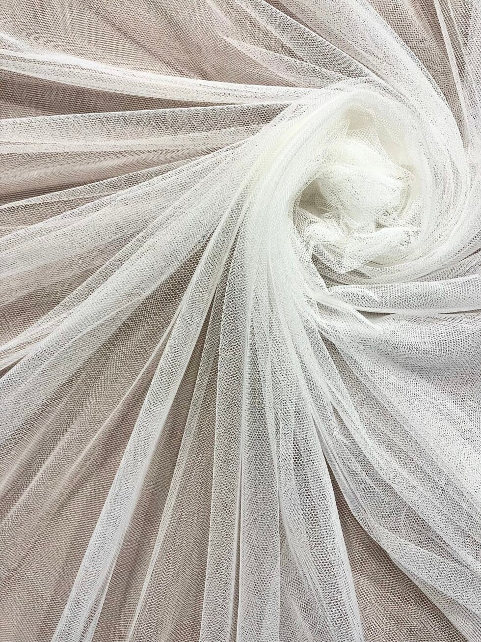 Tul Sedoso Blanco Natural - Imagen 3