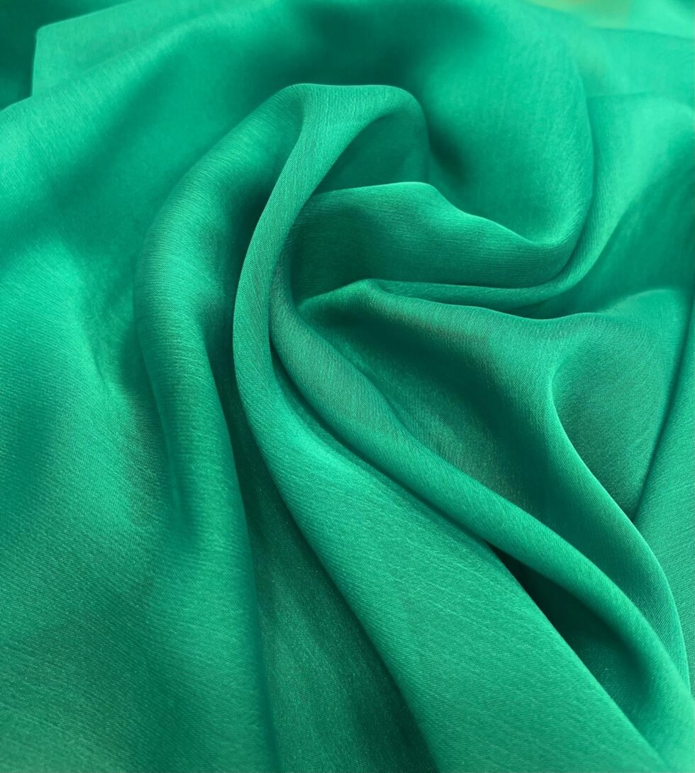 Gasa Verde Agua Tornasol