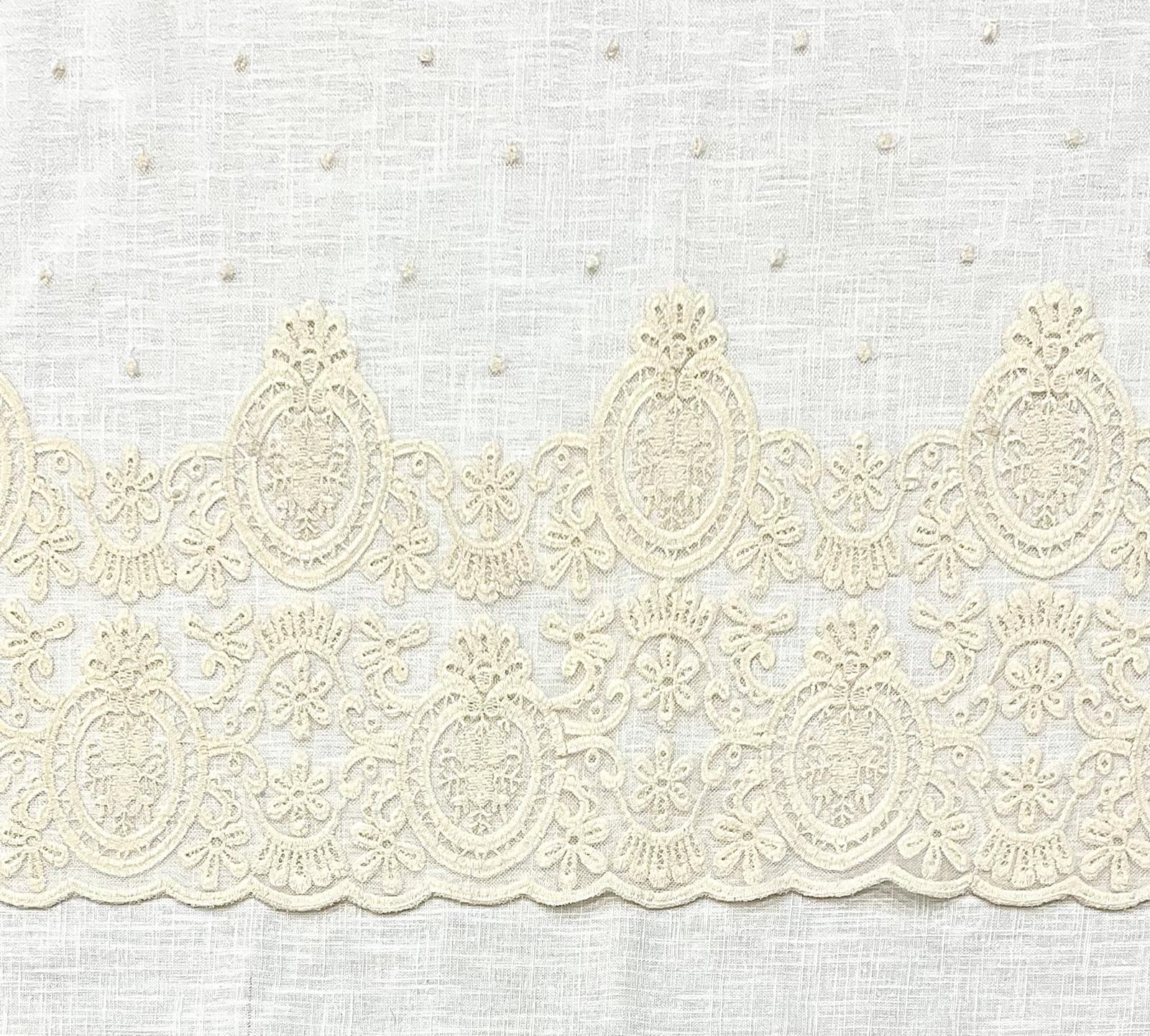 Tul Algodón Marfil - Imagen 3