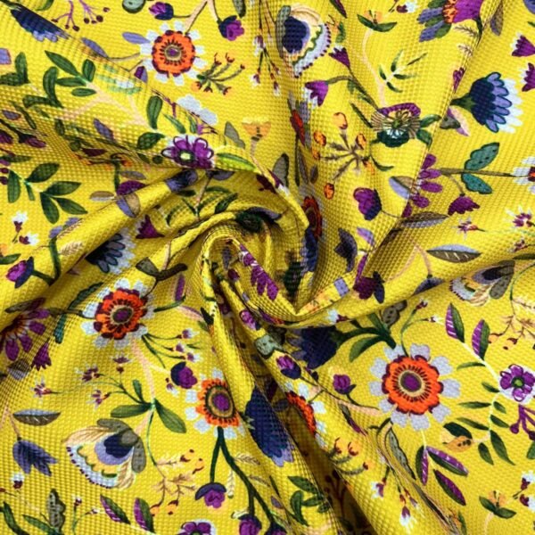 Piqué Amarillo Flor