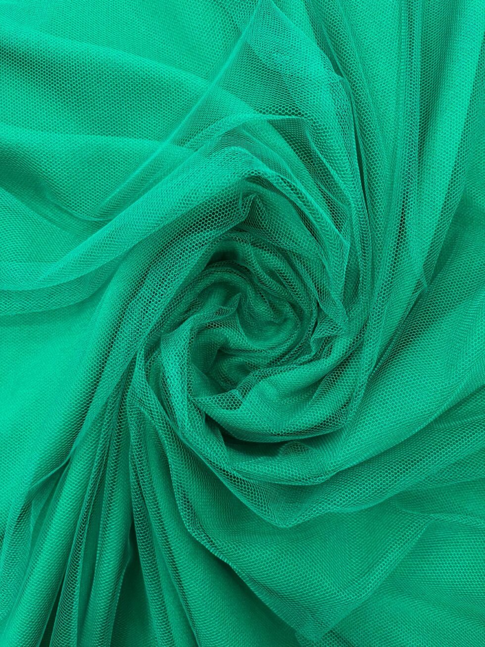 Tul Sedoso Verde Esmeralda - Imagen 2