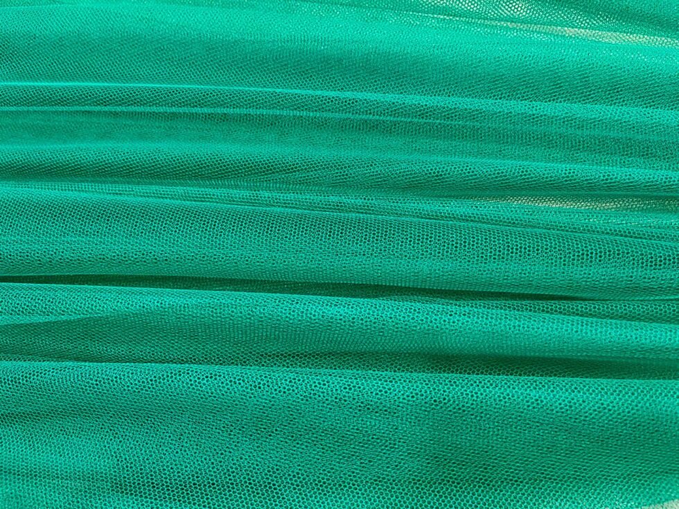 Tul Sedoso Verde Esmeralda
