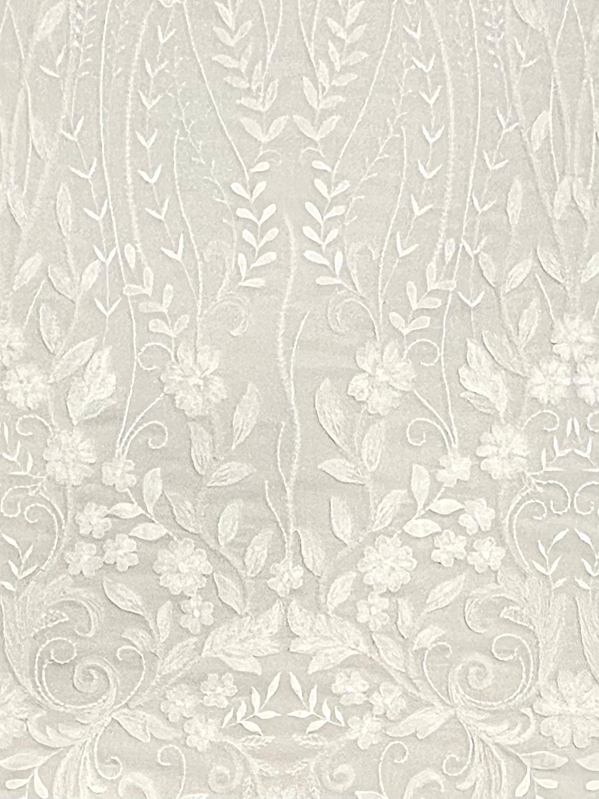 Gasa Bordada Floral - Imagen 2