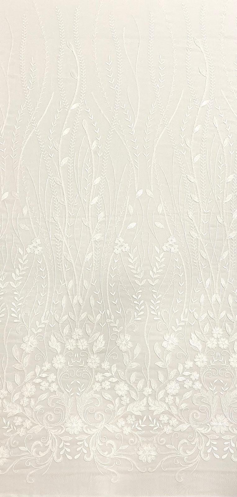 Gasa Bordada Floral - Imagen 3