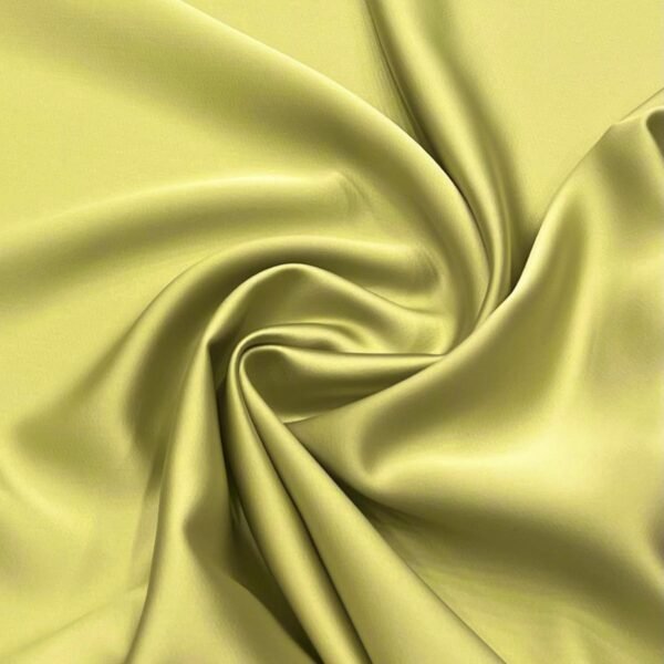 Crep Satén Verde Manzana