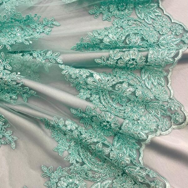 Tul Pedrería Verde Jade