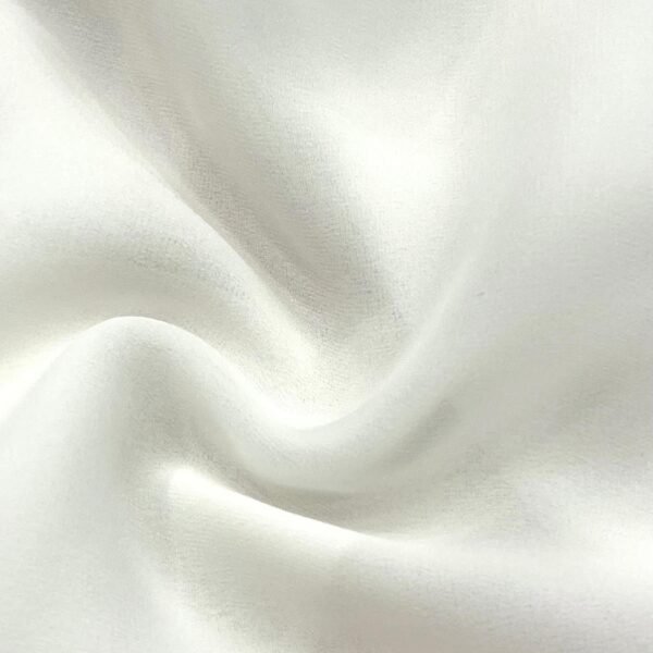 Gasa de Seda Blanco Natural