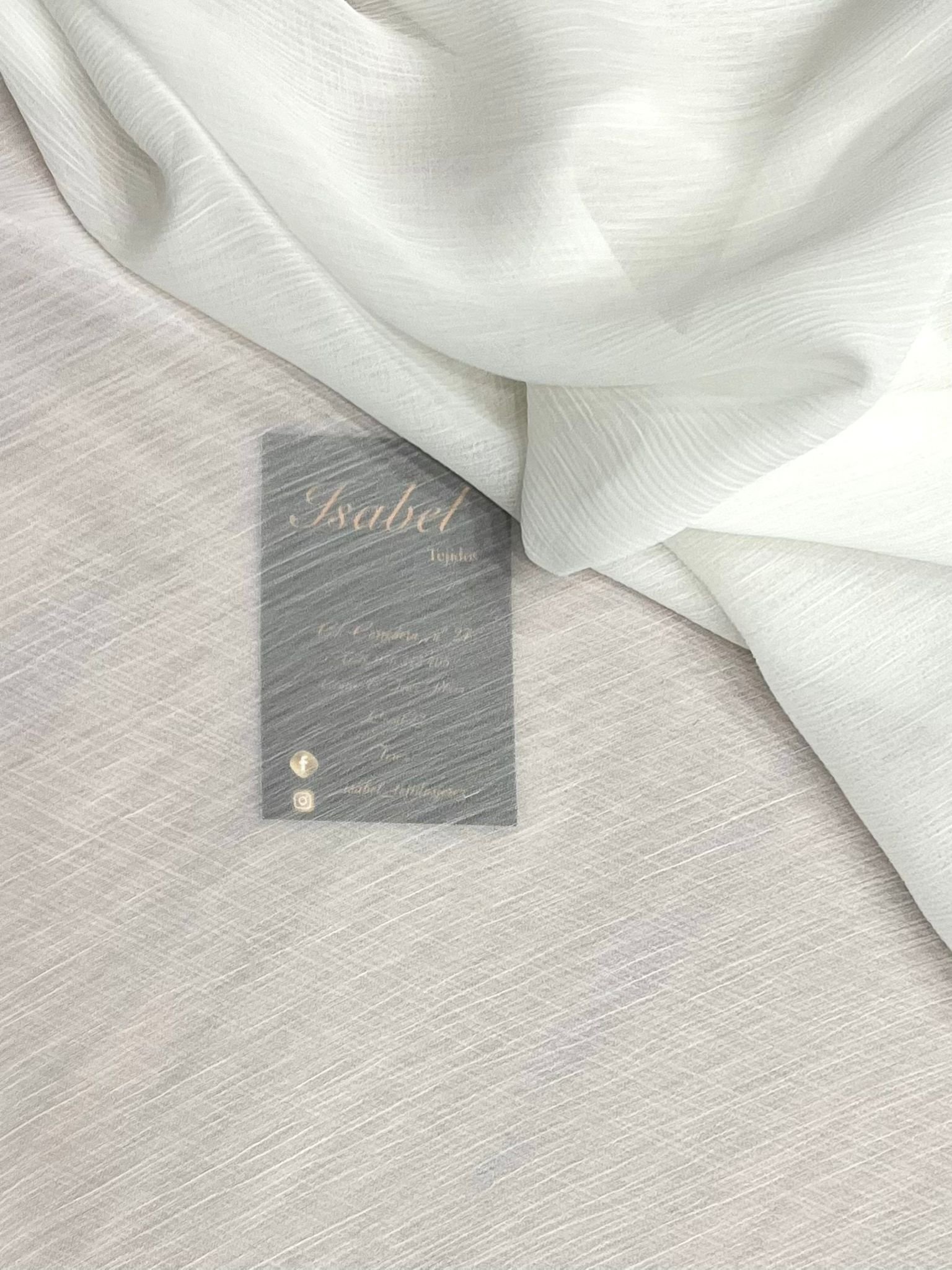 Gasa Bambula Blanco Natural - Imagen 2