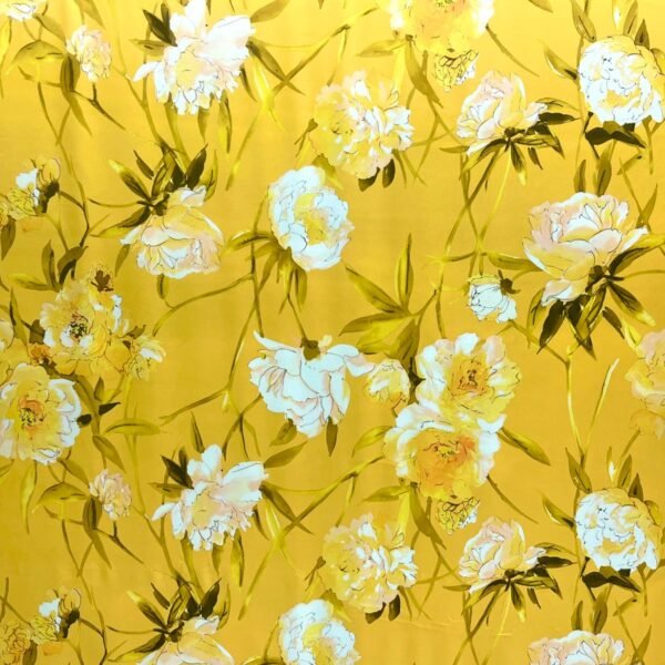 Estampado Flor Amarillo