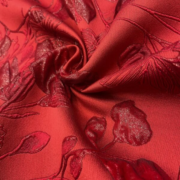 Brocado Rojo Manzana