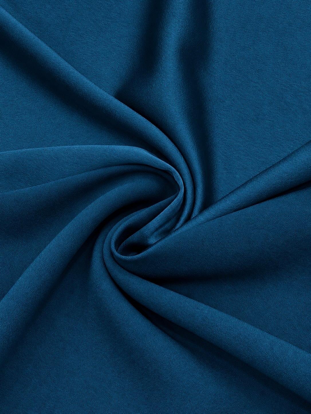 Crep Satén Azul Prusia - Imagen 2
